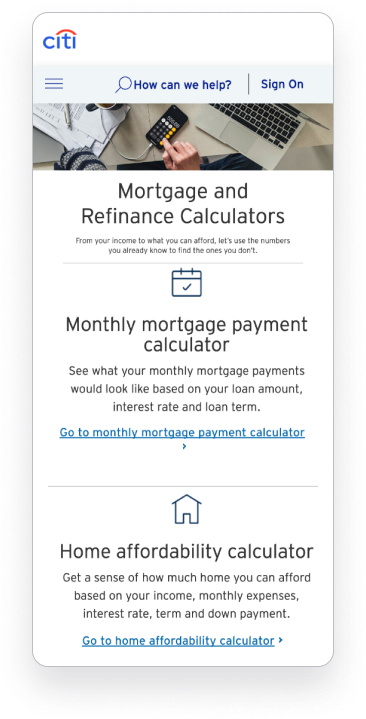 Calculators, mobile